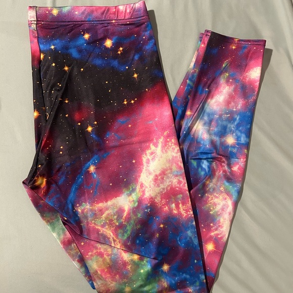 BLACKMILK Galaxy Supernova leggings size XL - Picture 4 of 5